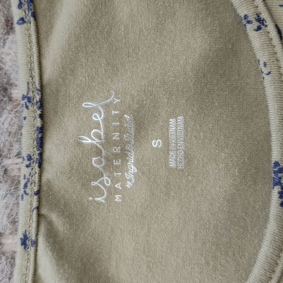 Isabel Maternity Tee Midi Dress - Picture 2 of 4